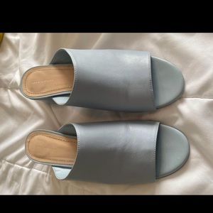 Powder Blue Mules